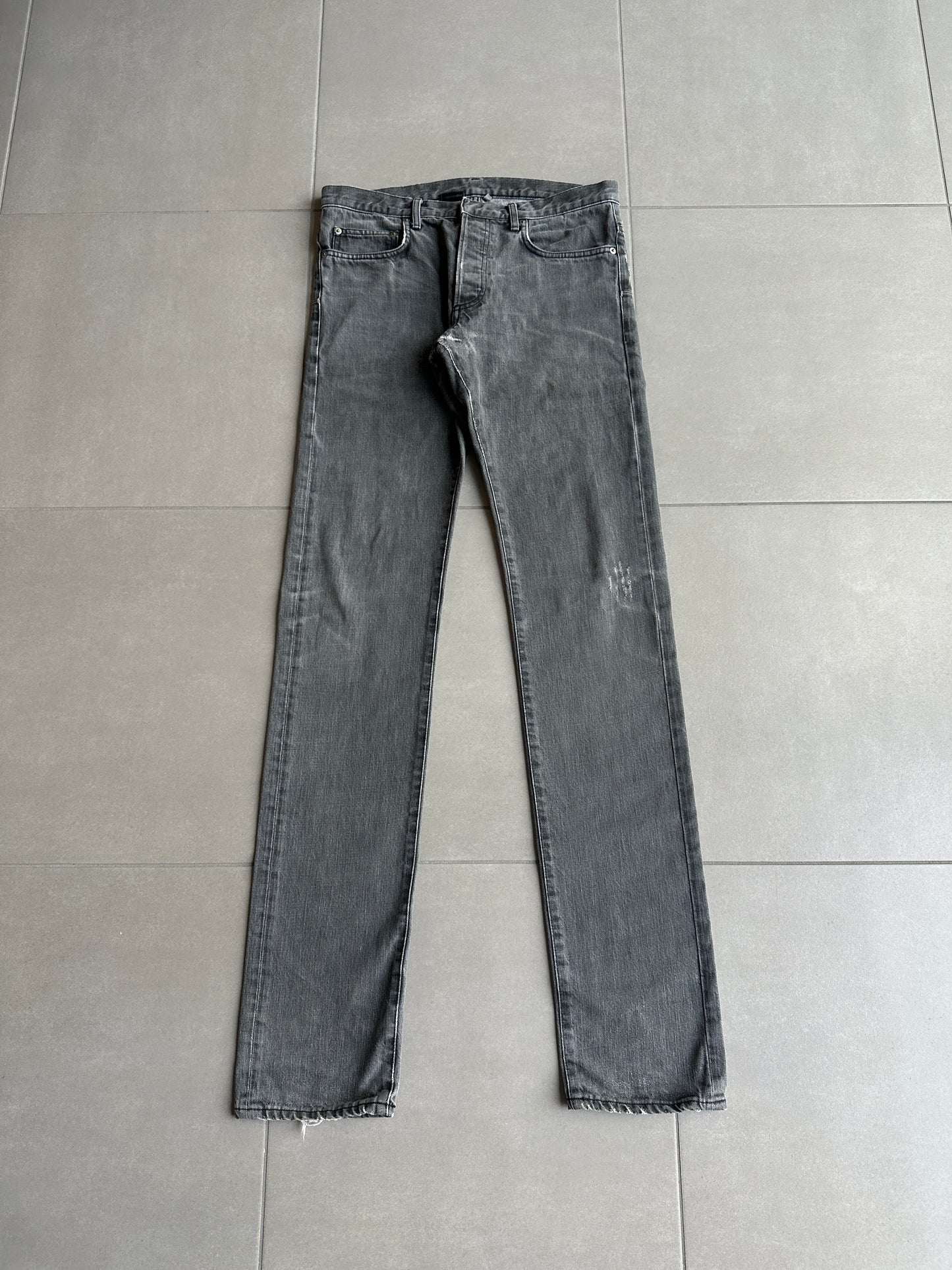 Dior Homme AW05 “In the morning ” washed clawmark MIJ denim