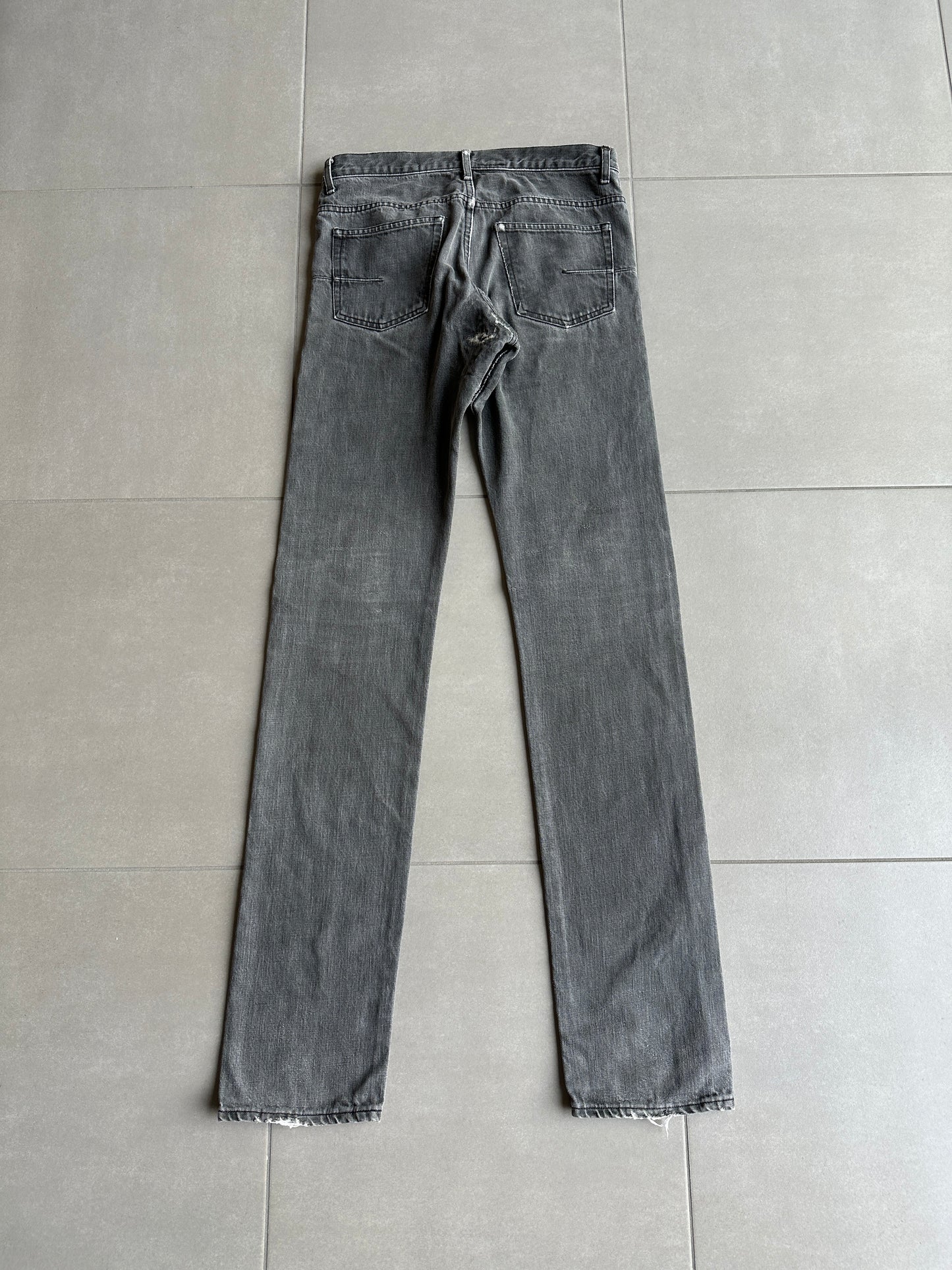 Dior Homme AW05 “In the morning ” washed clawmark MIJ denim