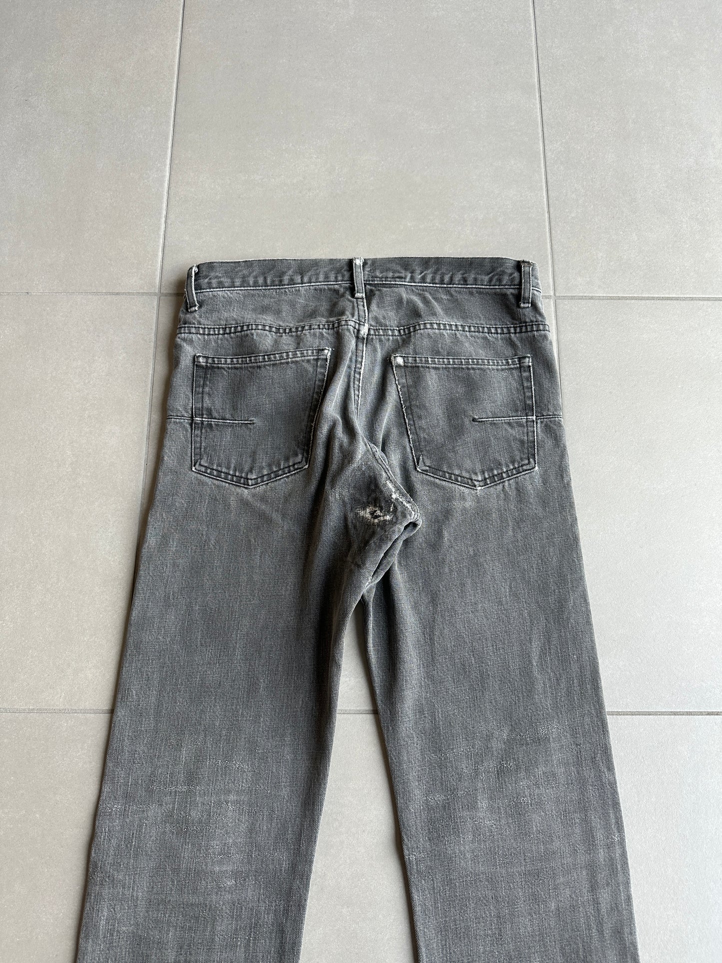 Dior Homme AW05 “In the morning ” washed clawmark MIJ denim
