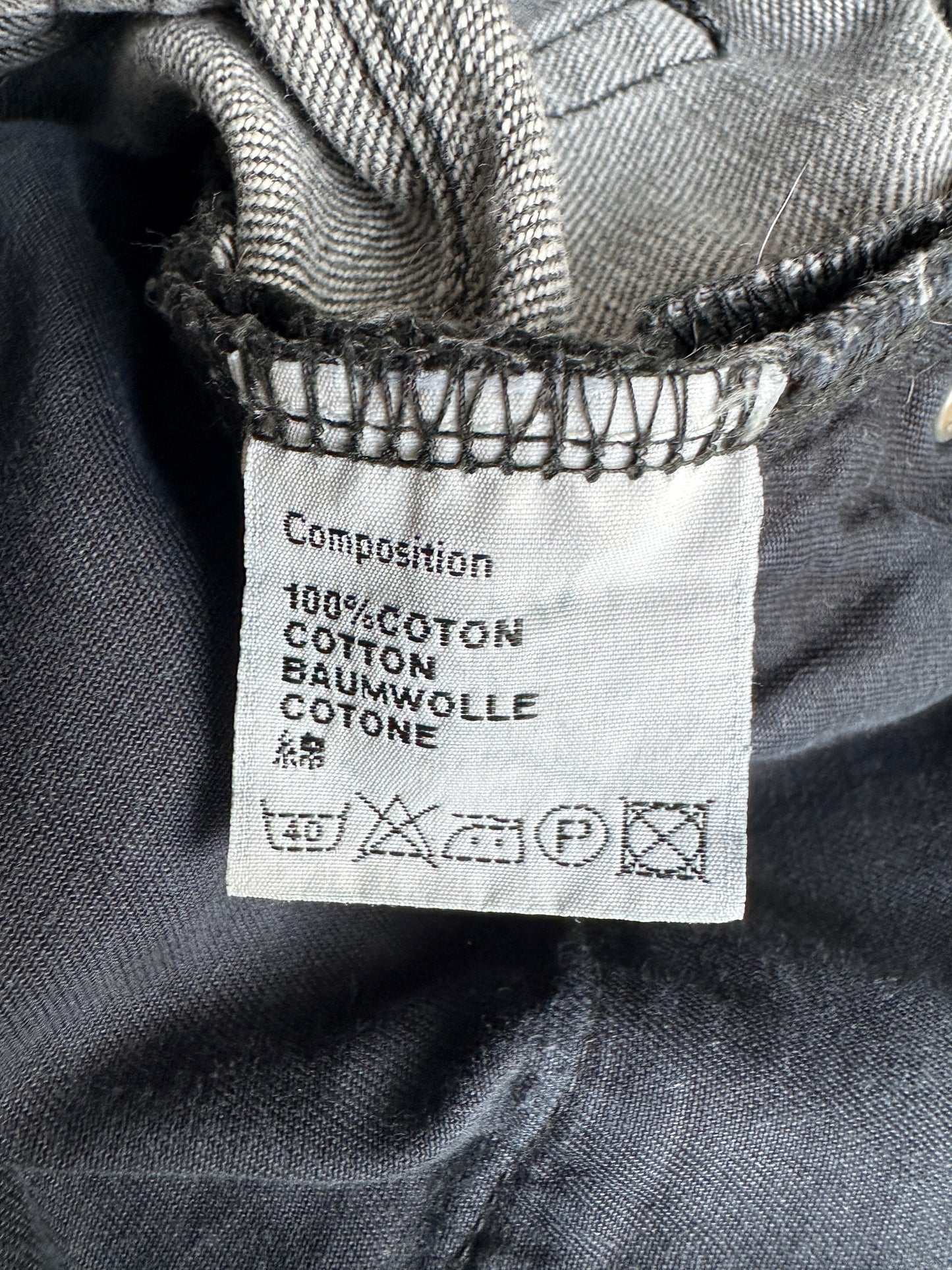 Dior Homme AW05 “In the morning ” washed clawmark MIJ denim