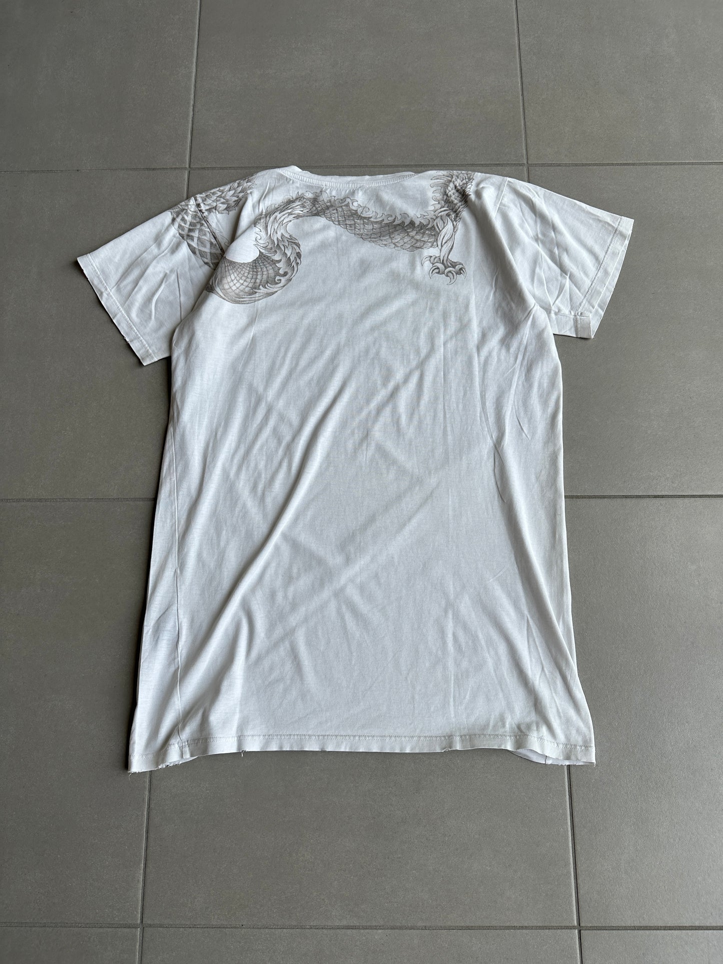 Balmain Homme AW13 Dragon graphic T-shirt