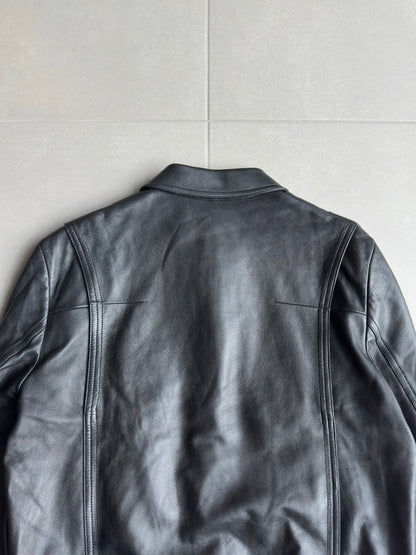 Dior Homme SS04 "strip" leather A2 jacket