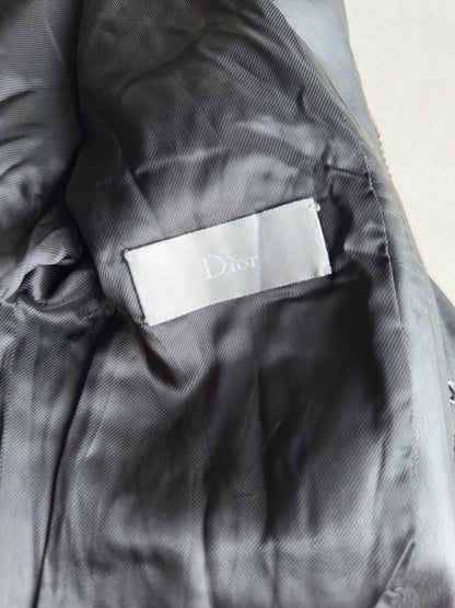 Dior Homme SS04 "strip" leather A2 jacket