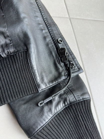 Dior Homme SS04 "strip" leather A2 jacket