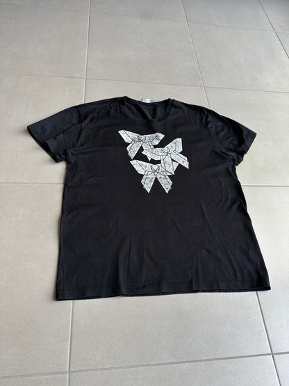Dior Homme AW08 geometric bowtie graphic t-shirt