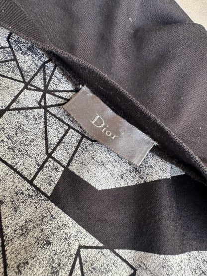 Dior Homme AW08 geometric bowtie graphic t-shirt