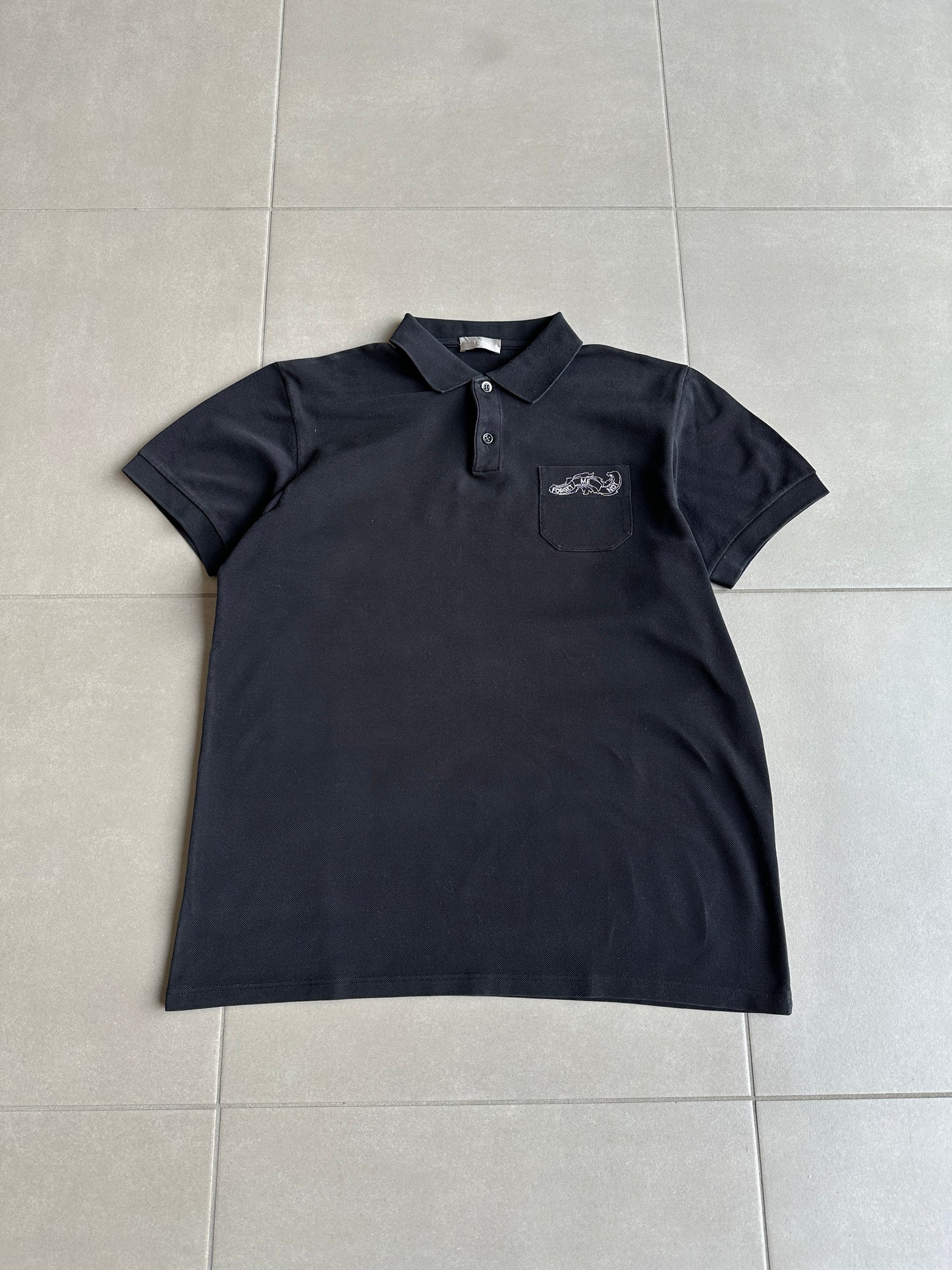 Dior Homme AW06 "These grey days" Forget Me Not polo
