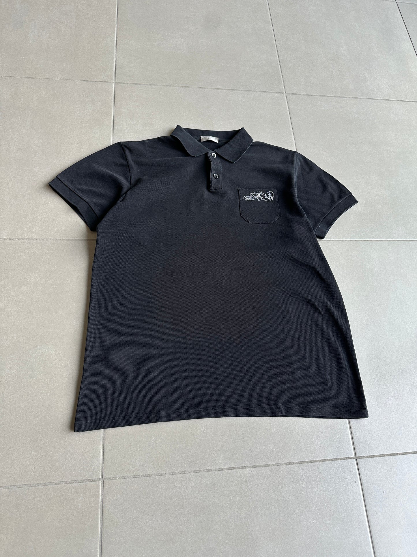Dior Homme AW06 "These grey days" Forget Me Not polo