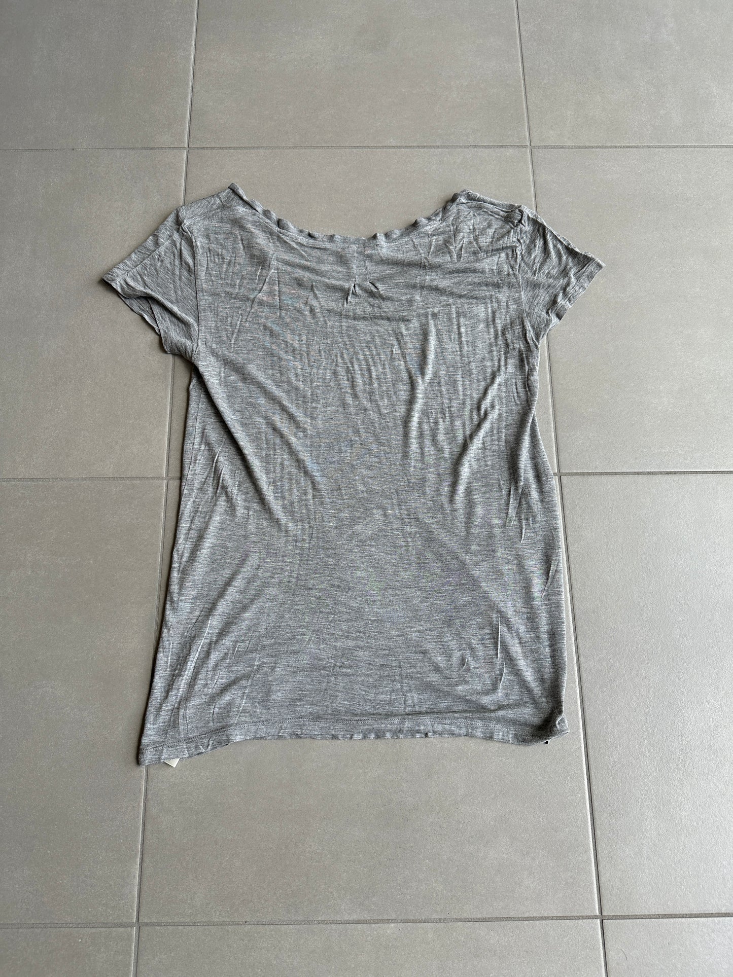 Saint Laurent Paris SS15 silk pocket T-shirt