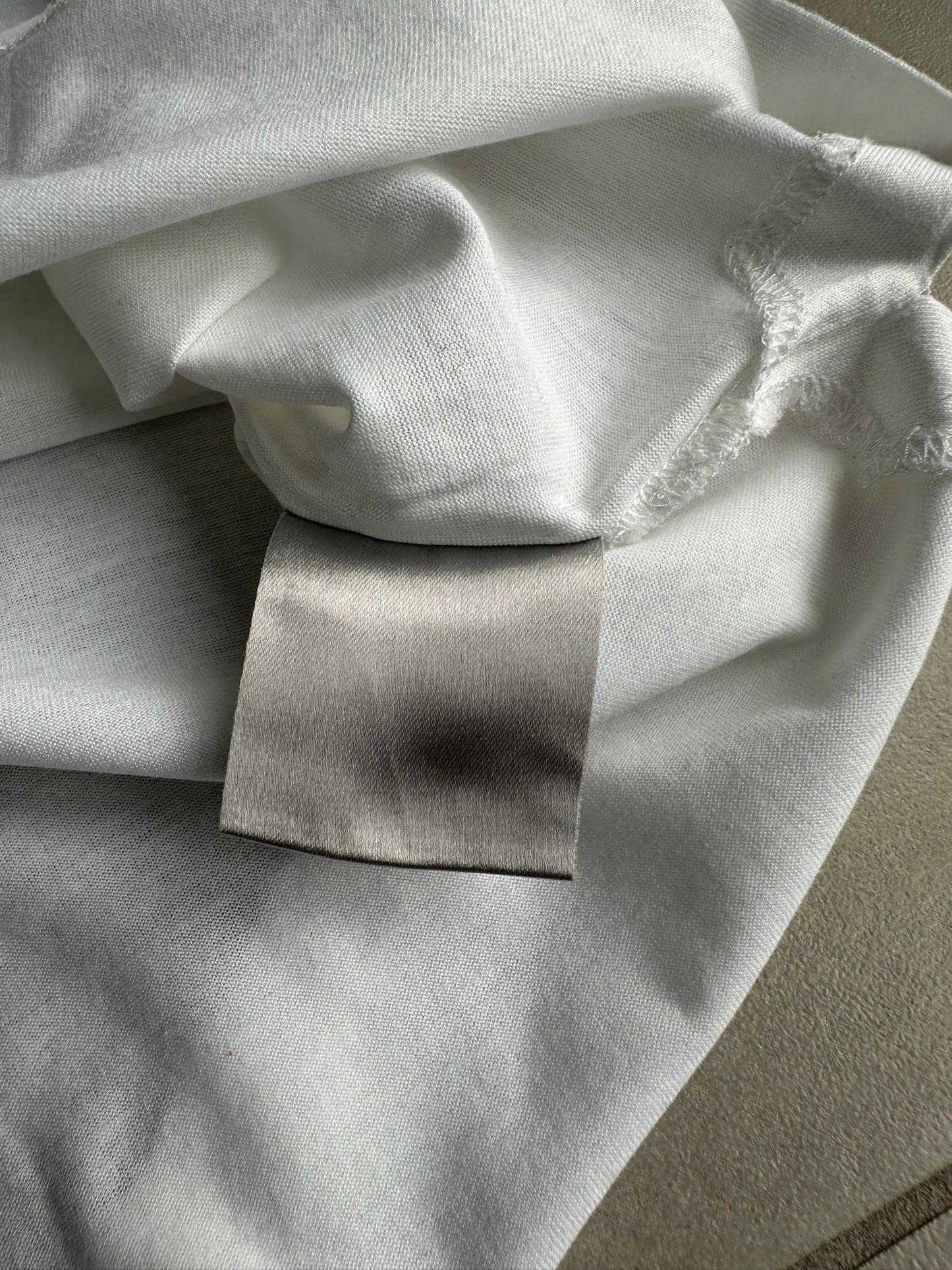 Dior Homme SS03 “Follow me” silhouette print tank top