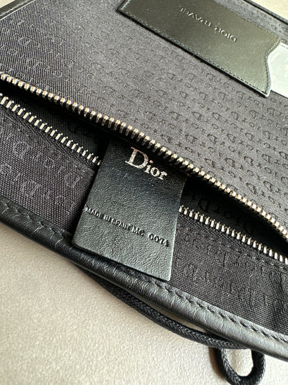 Dior Homme SS04 "Strip” Monogram Travel Bag