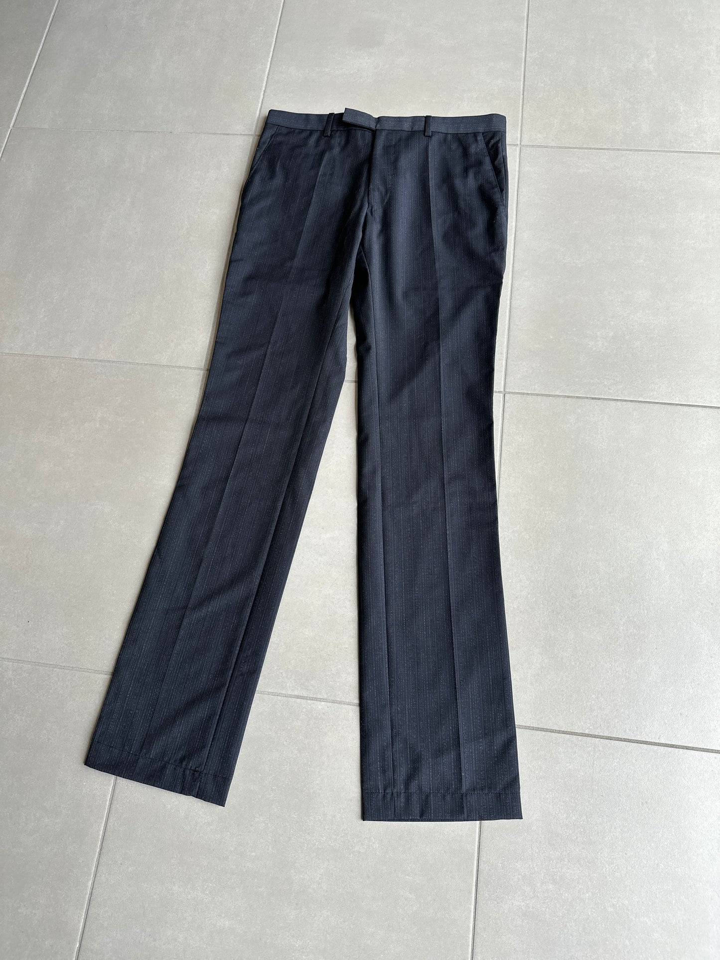 Dior Homme SS06 Chalk pinstripe trousers