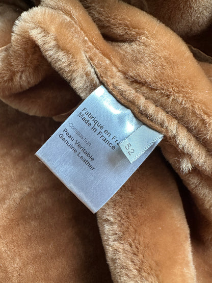 Dior Homme AW07 "Navigate" shearling mouton leather jacket