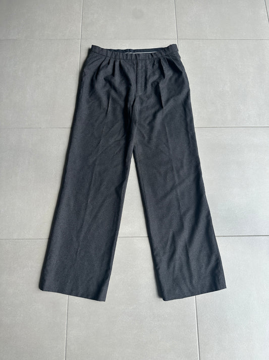 Raf Simons AW2000 darted baggy wool trousers