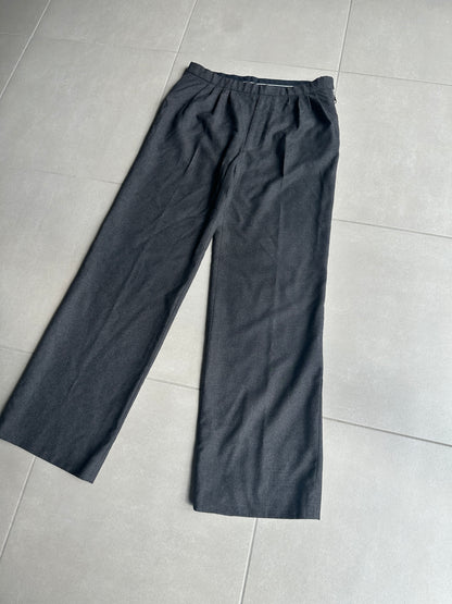 Raf Simons AW2000 darted baggy wool trousers