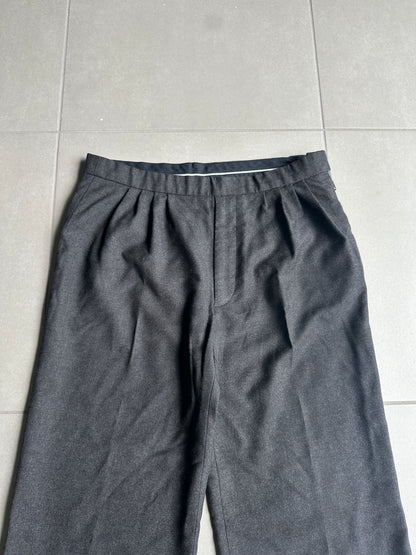 Raf Simons AW2000 darted baggy wool trousers