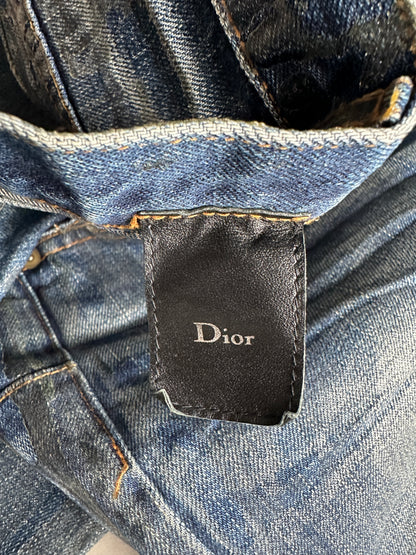 Dior Homme AW03 “Luster”  OG waxed clawmark jeans