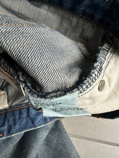 Dior Homme AW03 “Luster”  OG waxed clawmark jeans