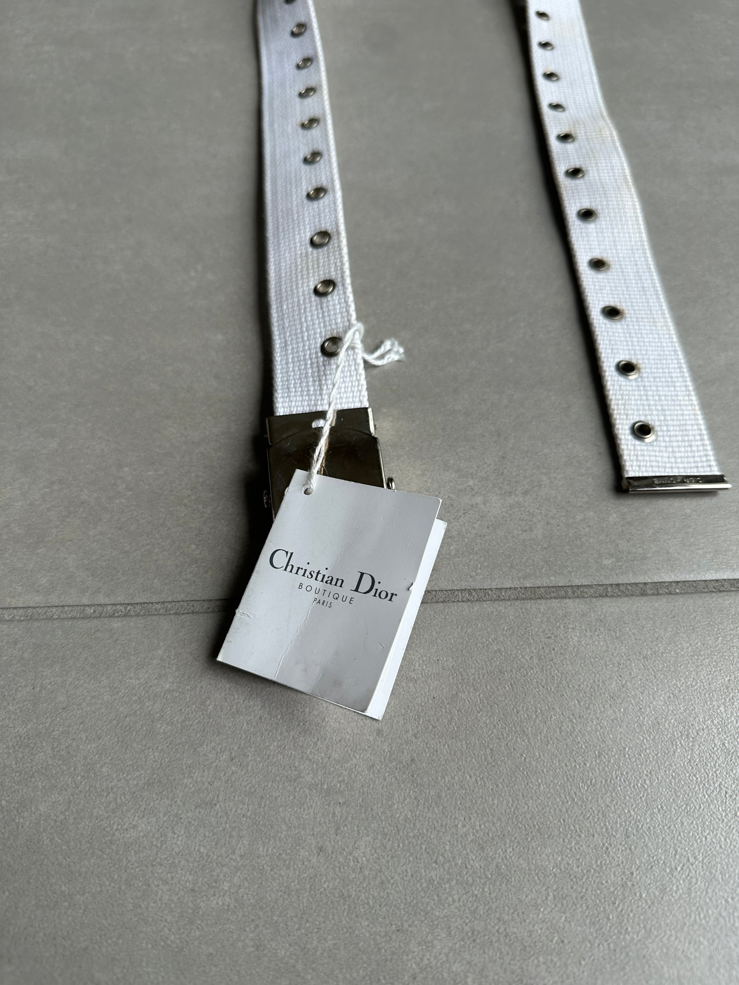 Dior Homme SS04 "STRIP" Bee motif Roller belt