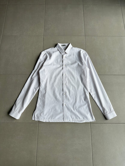 Dior Homme AW04 “VOTC” striped button up shirt