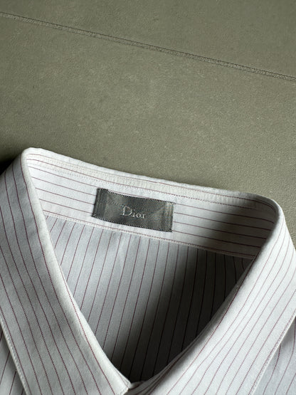 Dior Homme AW04 “VOTC” striped button up shirt