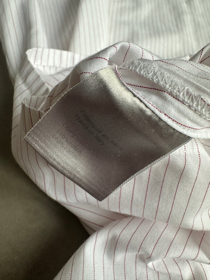 Dior Homme AW04 “VOTC” striped button up shirt