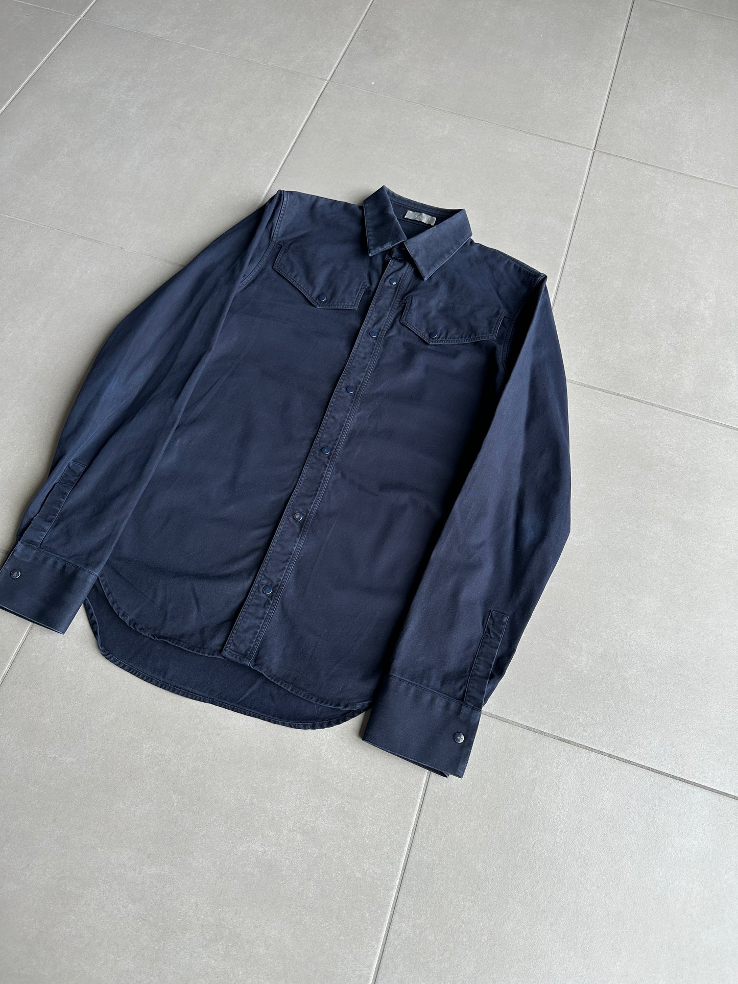 Dior Homme AW07 “Navigate” Sample western button up
