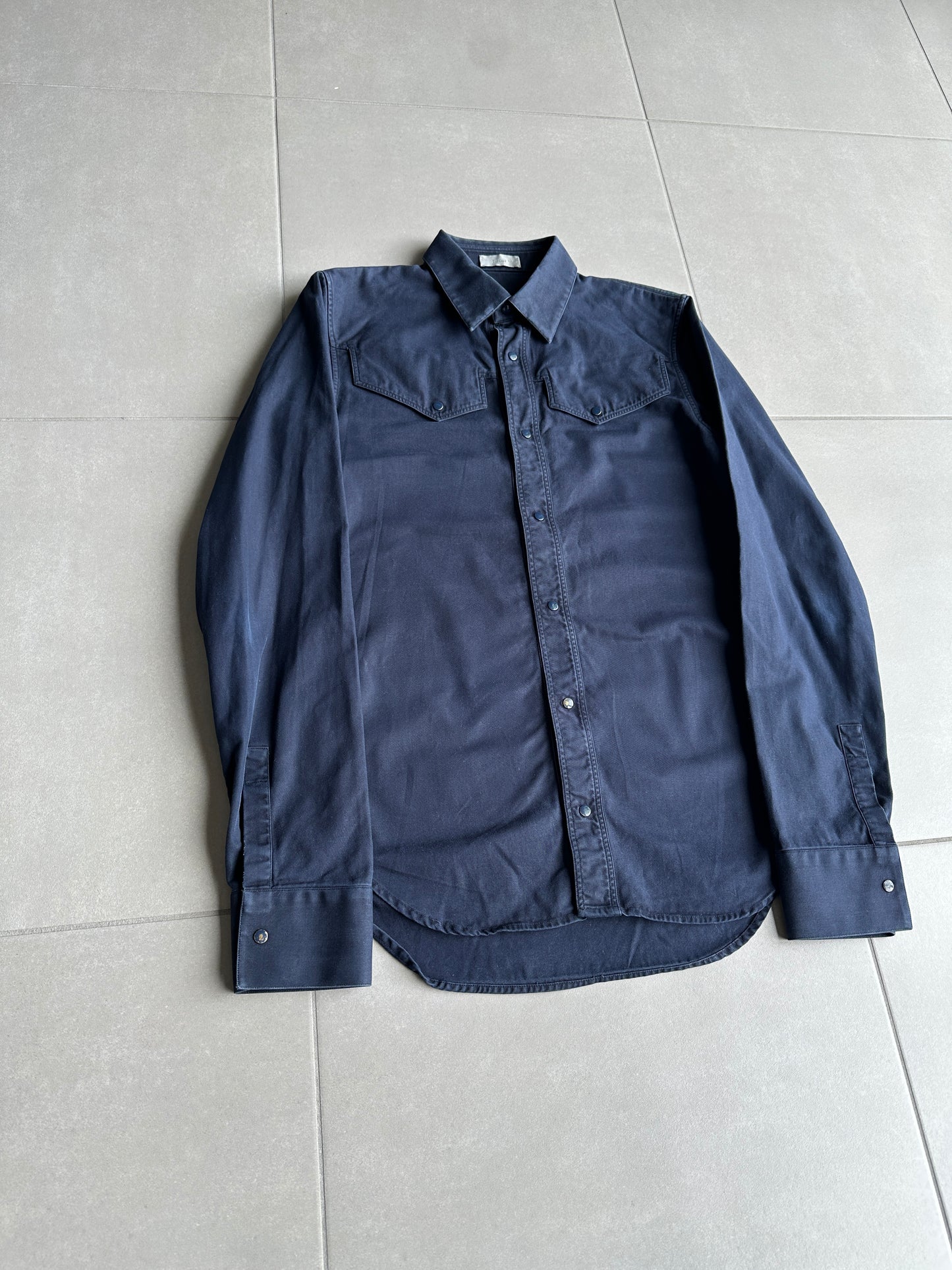 Dior Homme AW07 “Navigate” Sample western button up