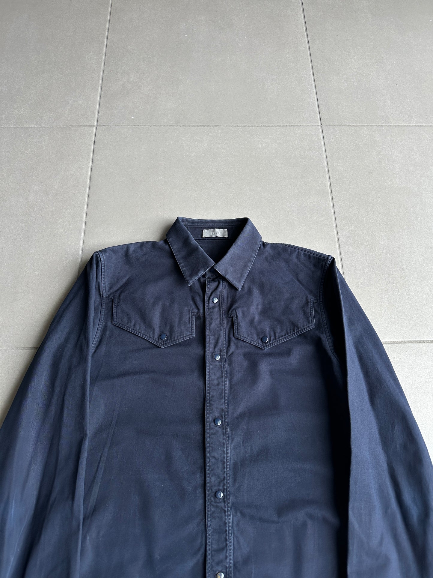 Dior Homme AW07 “Navigate” Sample western button up