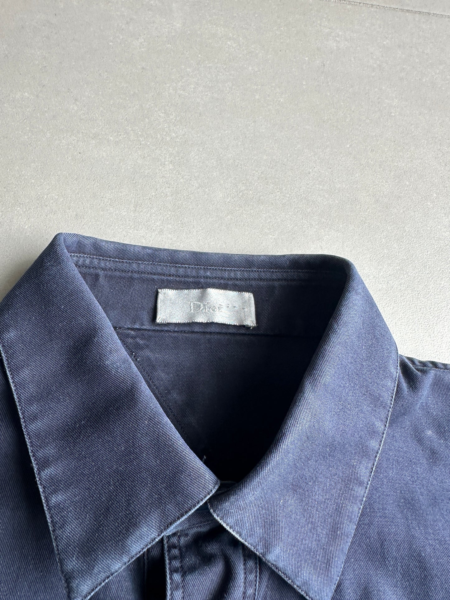 Dior Homme AW07 “Navigate” Sample western button up