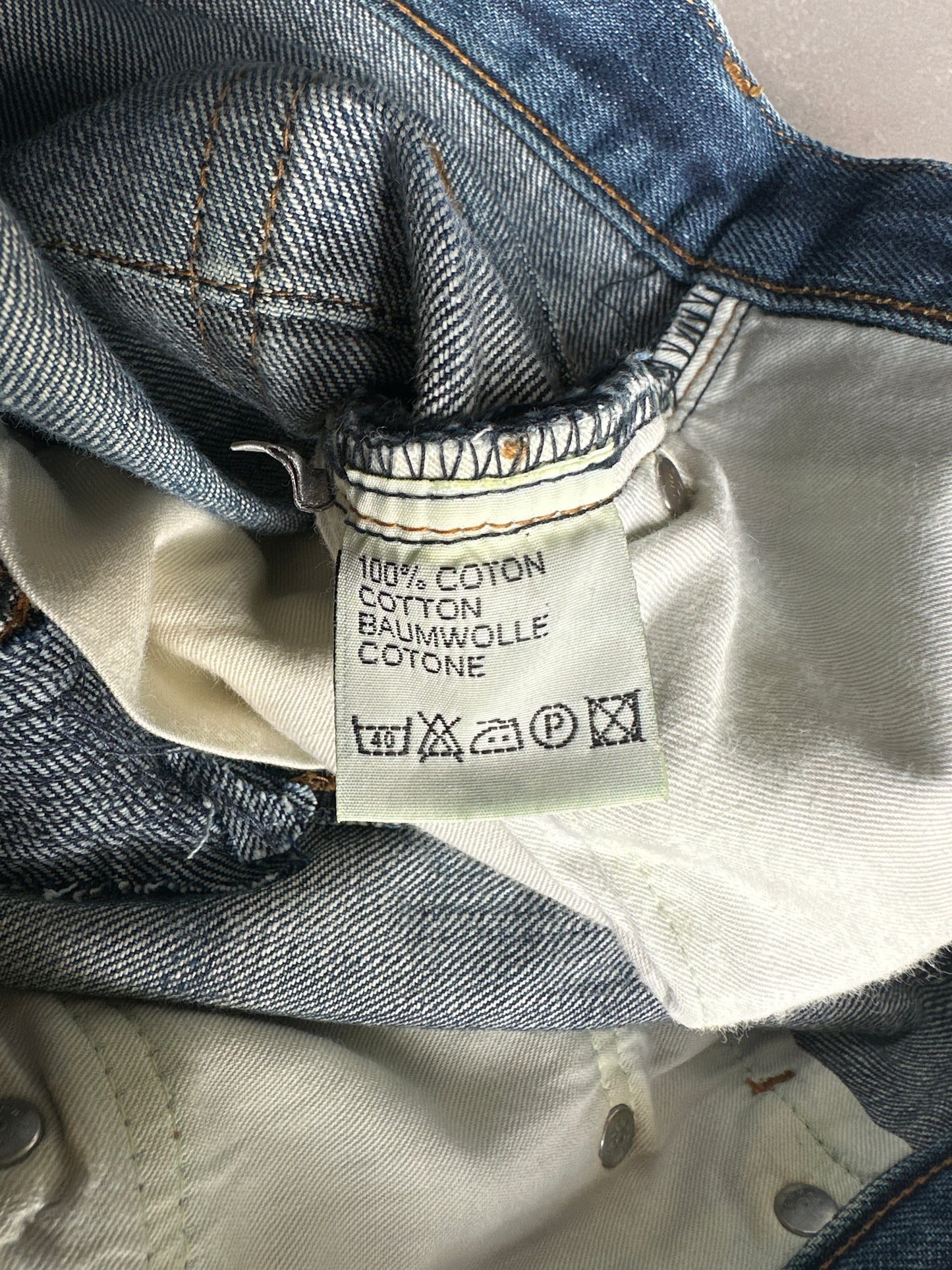 Dior Homme AW03 “LUSTER” MIJ Washed Denim