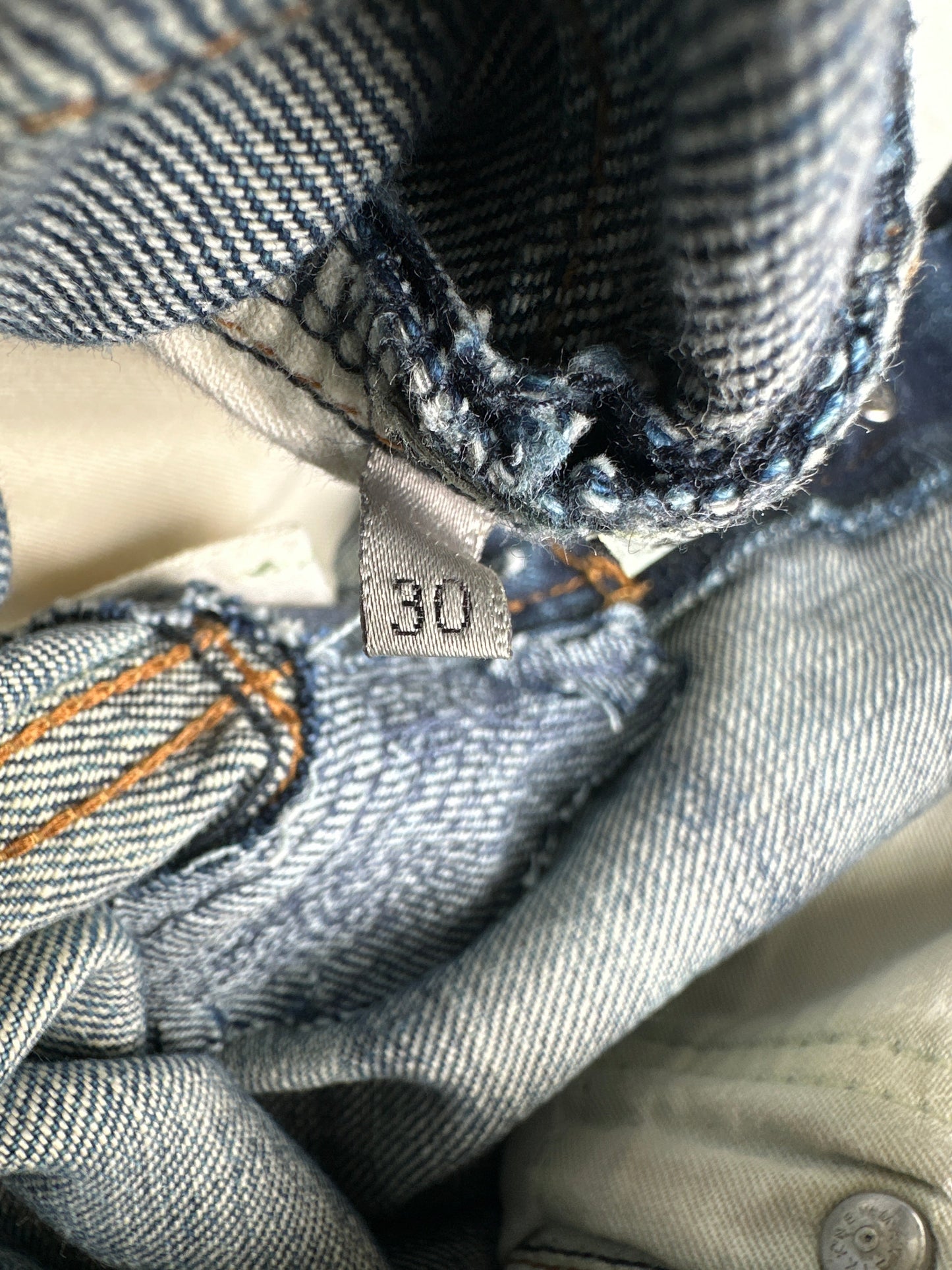 Dior Homme AW03 “LUSTER” MIJ Washed Denim