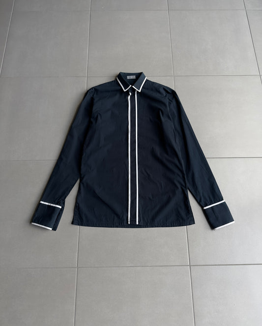 Dior Homme AW02 "reflexion" Contrast button up