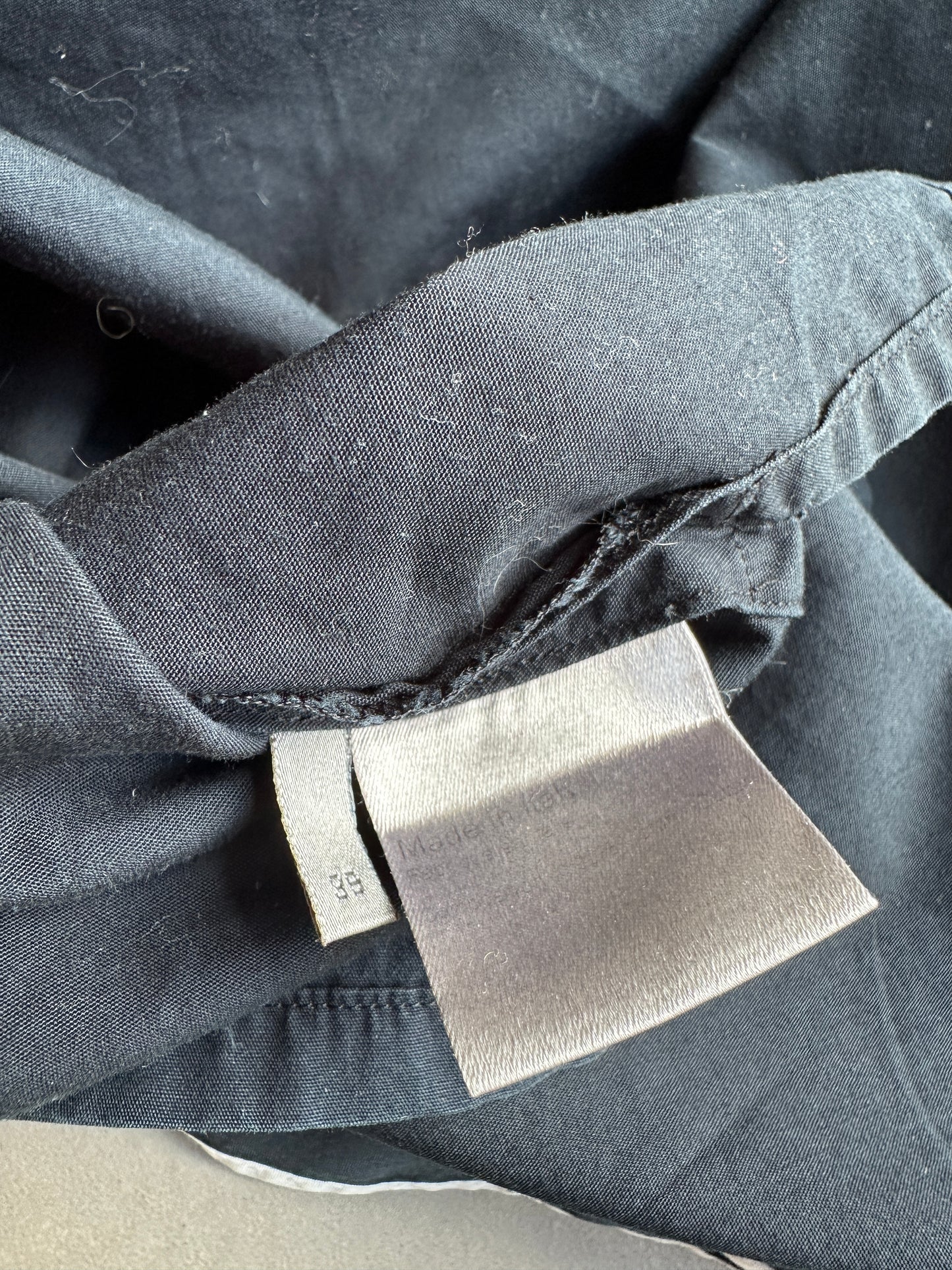 Dior Homme AW02 "reflexion" Contrast button up