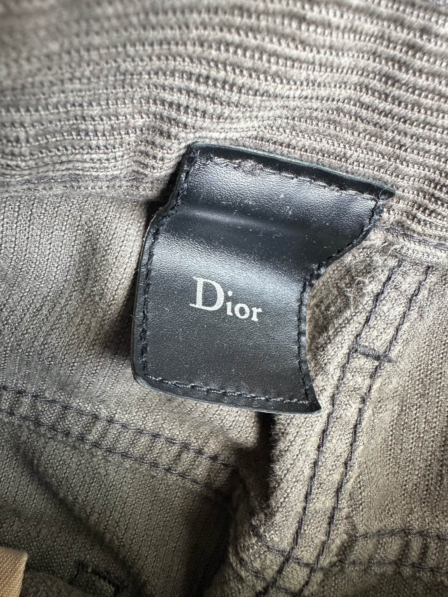 Dior Homme AW04 “Victim Of The Crime” Waxed Corduroy trousers