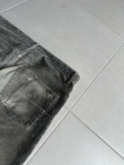 Dior Homme AW04 “Victim Of The Crime” Waxed Corduroy trousers