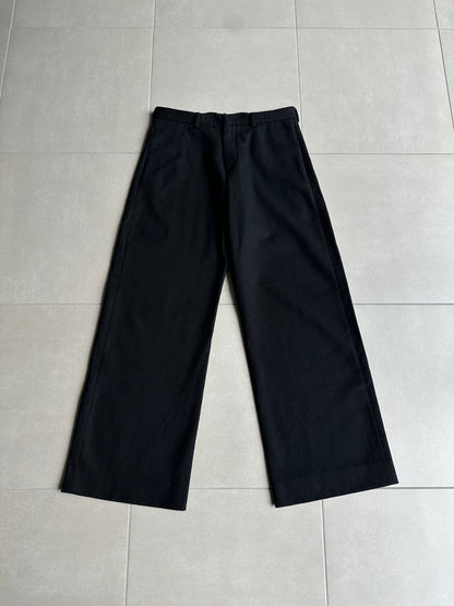 Dior Homme AW02 “reflexion” wool/cashmere wide trousers