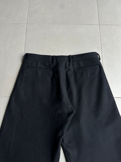 Dior Homme AW02 “reflexion” wool/cashmere wide trousers