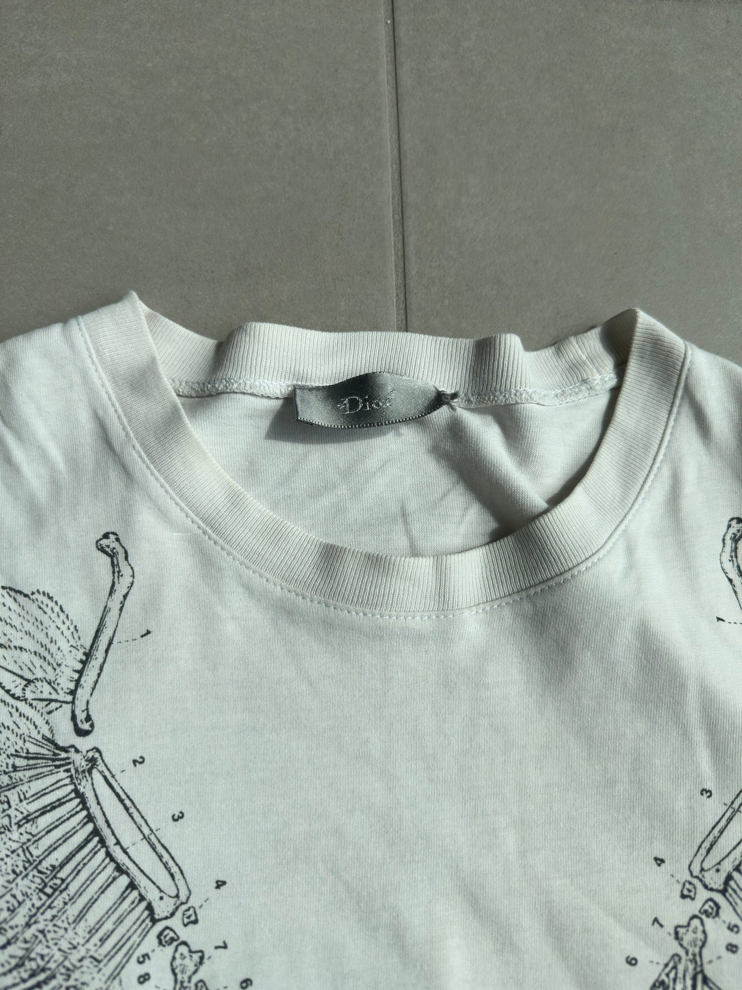 Dior Homme AW07 “Navigate” inexorable flight T-shirt