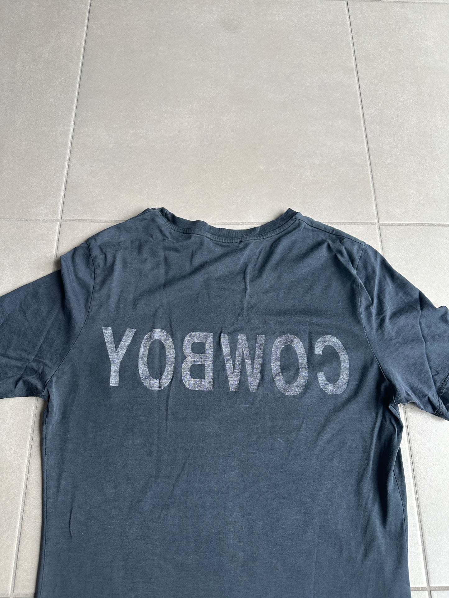 Helmut Lang SS04 reverse Cowboy t-shirt