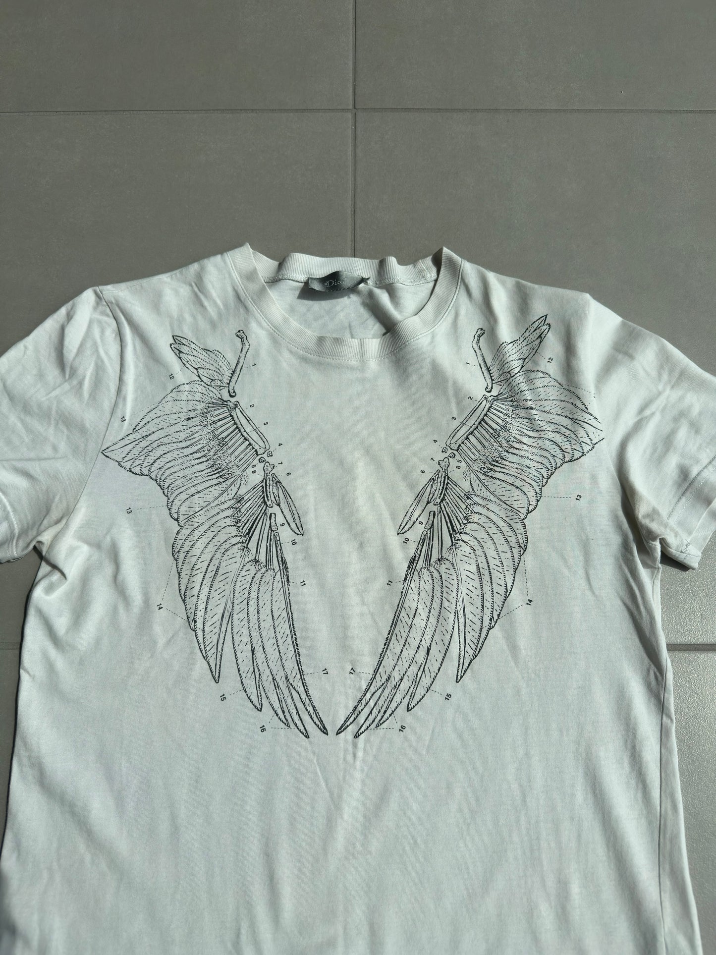 Dior Homme AW07 “Navigate” inexorable flight T-shirt