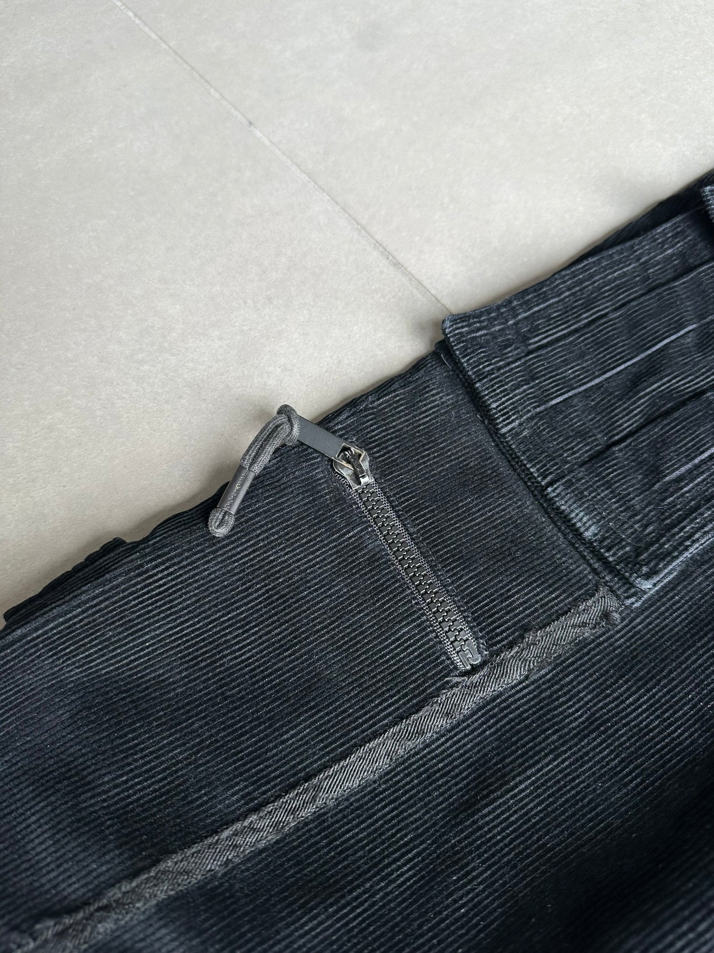 Dior Homme AW03 “Luster” corduroy multi-pocket runway cargo pants