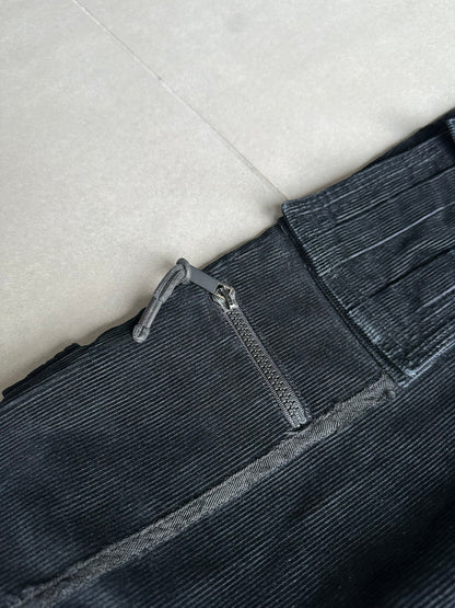 Dior Homme AW03 “Luster” corduroy multi-pocket runway cargo pants