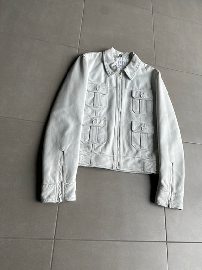 Dior Homme AW07 "Navigate" Leather 4-Pocket jacket