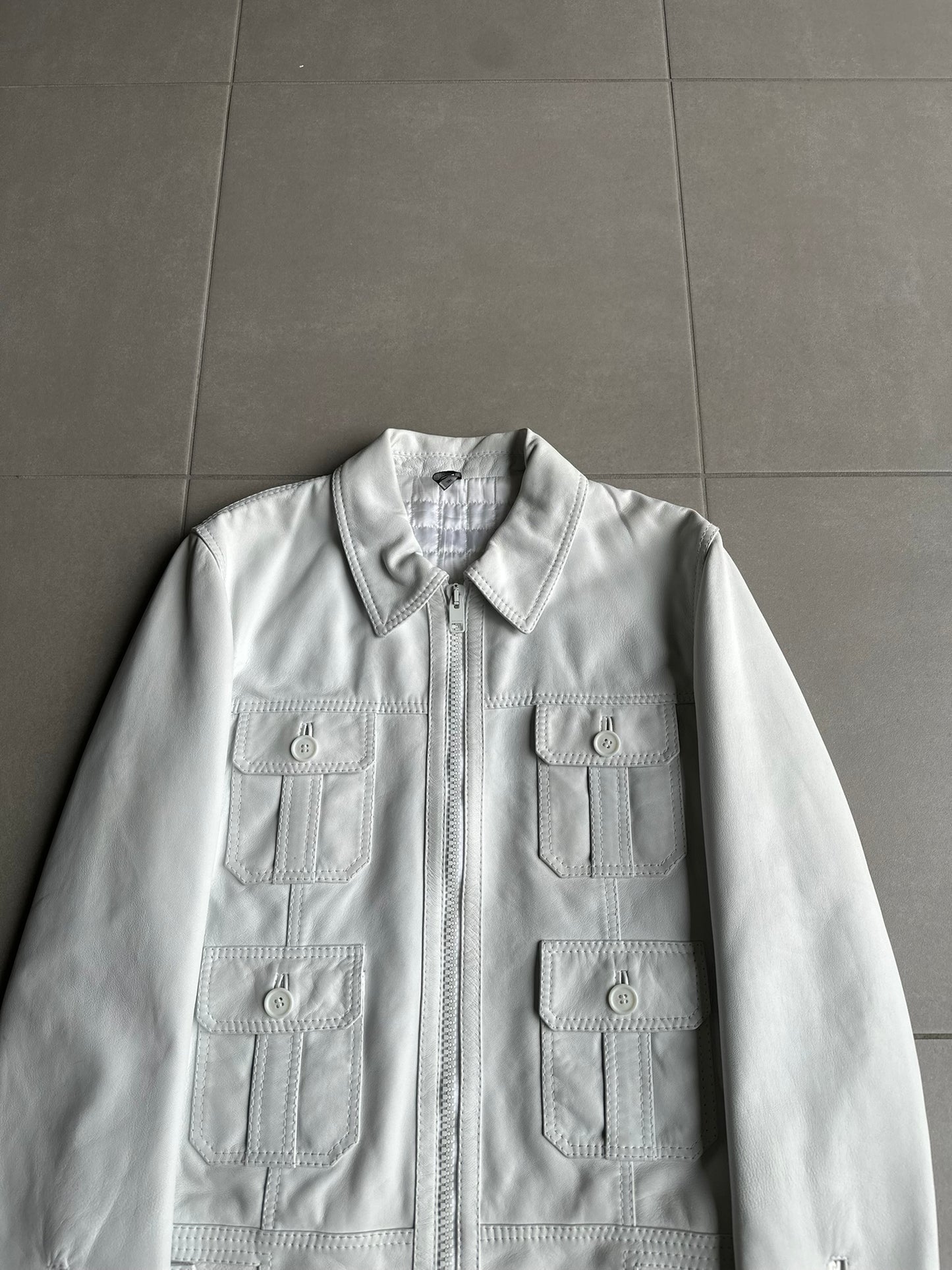 Dior Homme AW07 "Navigate" Leather 4-Pocket jacket