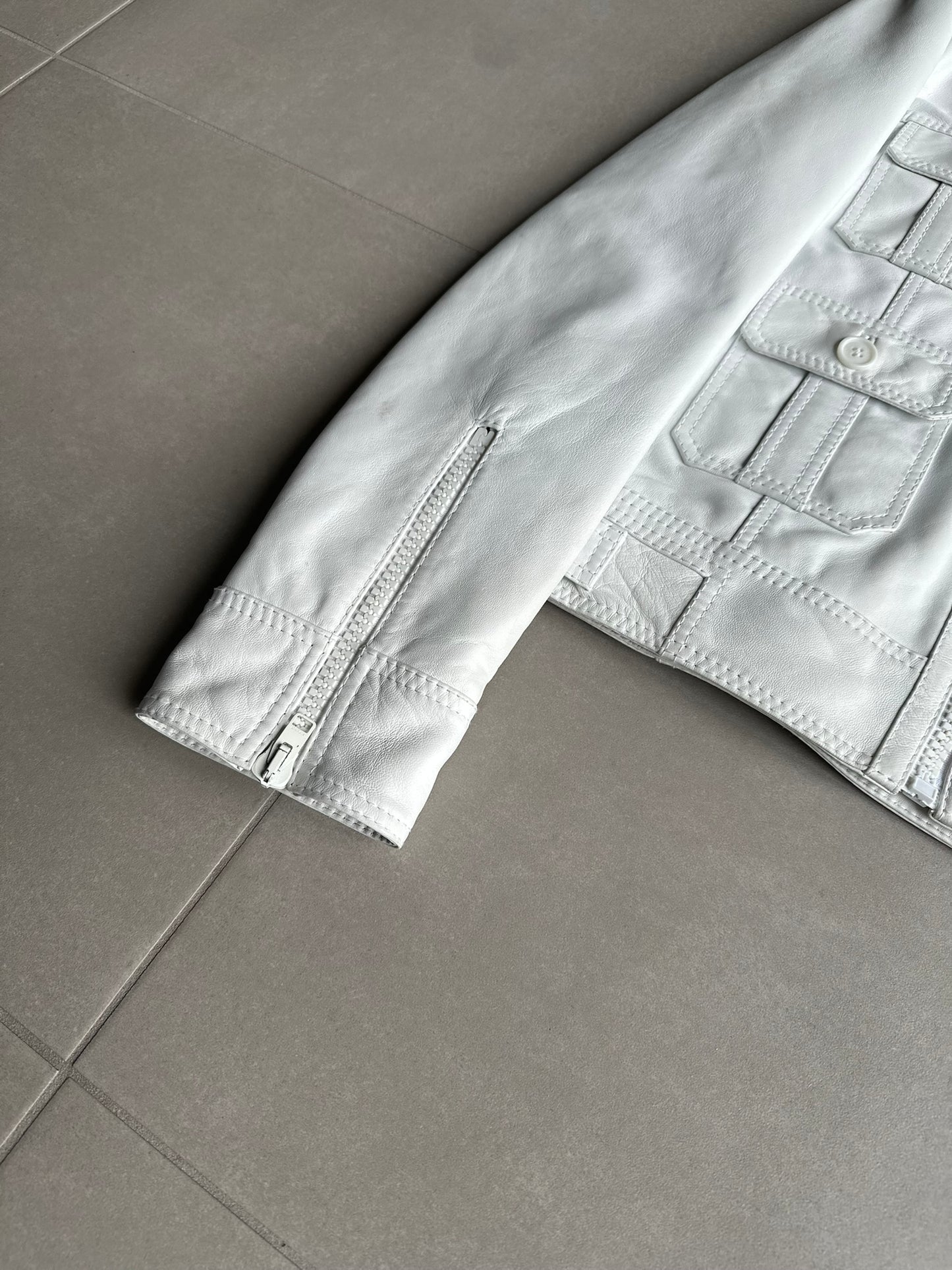 Dior Homme AW07 "Navigate" Leather 4-Pocket jacket