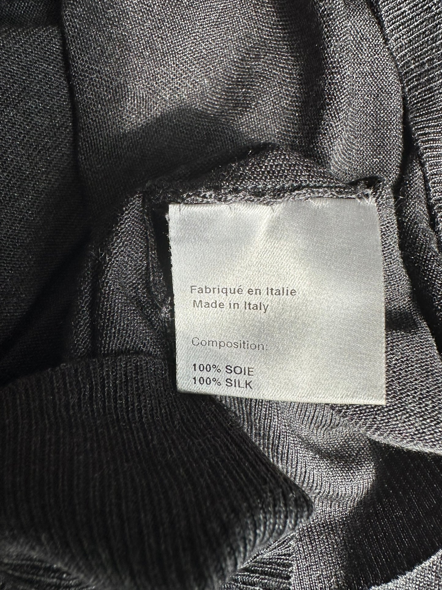 Dior homme SS05 silk sweater