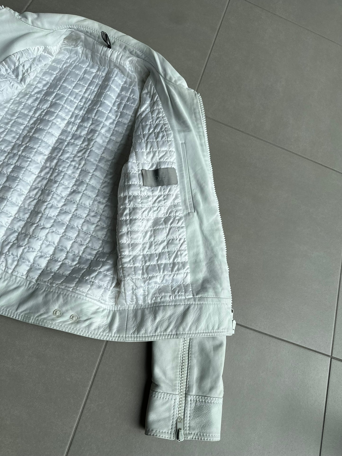 Dior Homme AW07 "Navigate" Leather 4-Pocket jacket