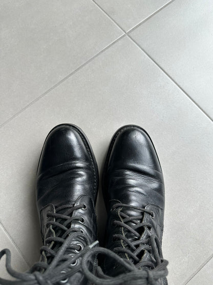 Ann Demeulemeester AW07 Leather combat boots
