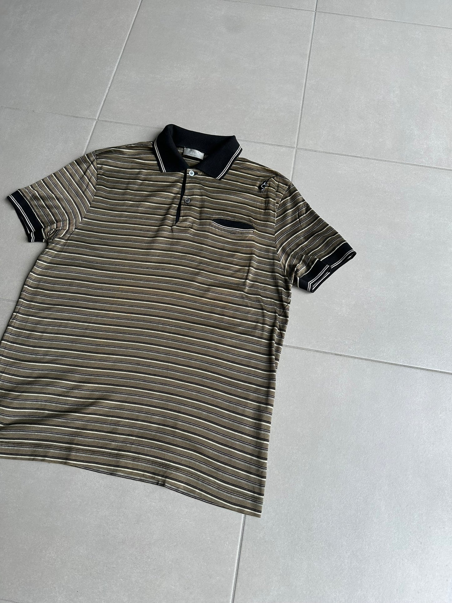 Dior Homme SS05 “BECK/Untitled” guitar motif polo